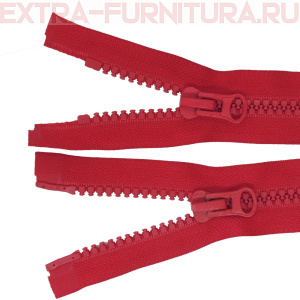 Молния Трактор Т8 2 замка 90см, цв.148 красный, LOGO