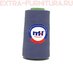 Нитки МН 40/2 п/э  5000 ярдов №188 синий 