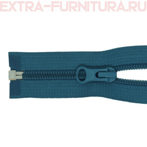 Молния Спираль разъемная дл. 45см, Т5, цв.221 морская волна LOGO