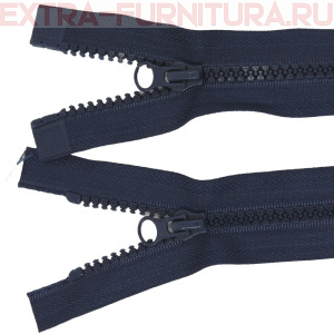 Молния Трактор Т5 2 замка 70см, цв.330 синий темный, LOGO