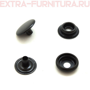 Кнопка "Кольцо" 15 мм, цв.оксид, (уп.720шт) NEWSTAR