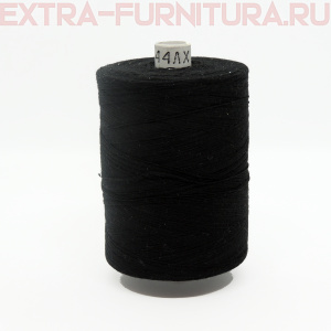Нитки 44 ЛХ 2500м черные 6818 (140)