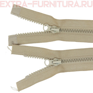 Молния Трактор Т5 2 замка 80см, цв.292 бежевый, LOGO