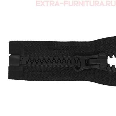 Молния Трактор Т8 1 замок 90см, цв. 322 черный, LOGO