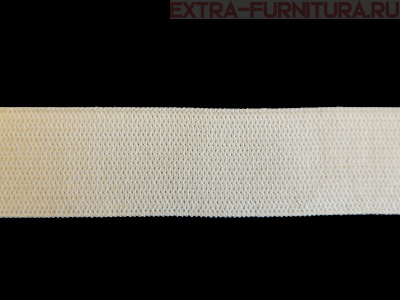 Резинка вязаная, 30мм (+/-2мм), цв.белый (уп.-40м, 10уп./40уп.) Стандарт