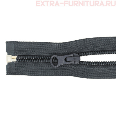 Молния Спираль разъемная дл. 75см, Т5, цв.312 темно-серый LOGO