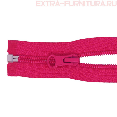 Молния Спираль разъемная дл. 60см, Т5, цв.145 малиновый LOGO