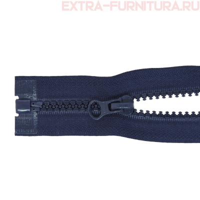 Молния Трактор Т5 1 замок 80см, цв.330 синий темный, LOGO