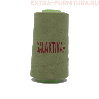 Нитки GALAKTIKA  40/2 п/э  4000 ярдов, цв.416 хаки светлый