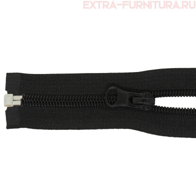 Молния Спираль разъемная дл. 45см, Т5, цв. 322 черный LOGO